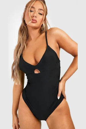 Boohoo Bañador Con Abertura Redonda