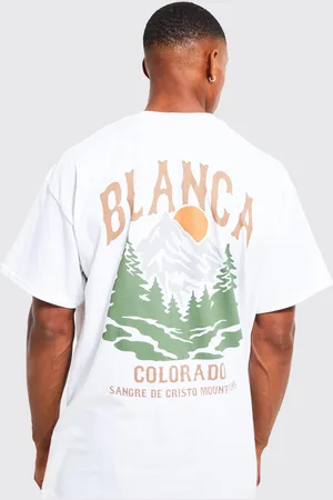 Boohoo Camiseta Oversize Con Estampado Gráfico De Las Montañas De Colorado