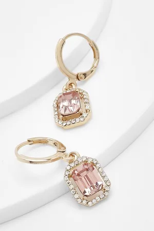 Boohoo Pendientes De Aro Rosas