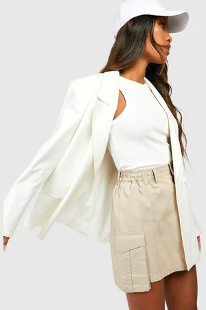 Boohoo Minifalda Cargo Con Cintura Elástica