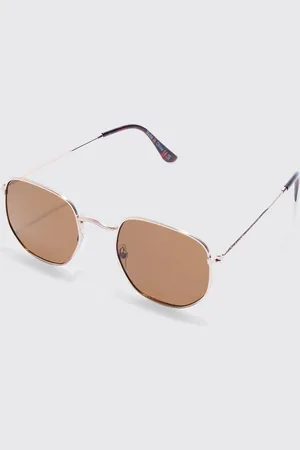 Boohoo Gafas De Sol Metálicas Hexagonales