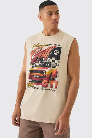 Boohoo Top Sin Mangas Oversize De Volkswagen