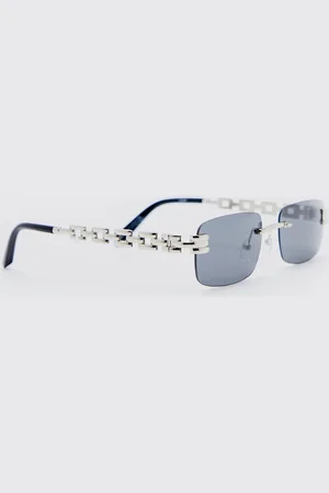 Boohoo Gafas De Sol S Sin Montura Con Cadena De Metal