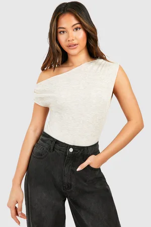 Boohoo Body Asimétrico De Canalé