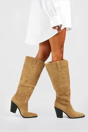 Boohoo Botas Camperas Holgadas De Holgura Ancha