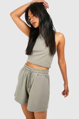 Boohoo Conjunto De Pantalón Corto Deportivo Y Top Estilo Nadador