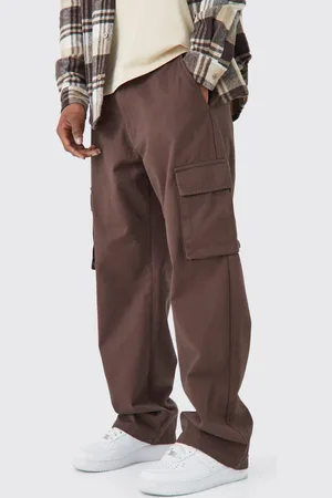 Boohoo Pantalón Cargo Holgado Con Cintura Fija