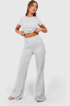 Boohoo Pantalón De Campana De Canalé Premium