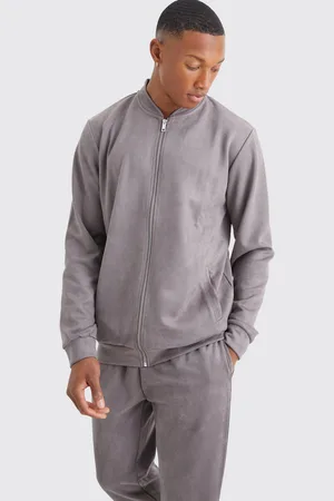 Boohoo Chaqueta Bomber Elegante De Ante Sintético Con Cremallera