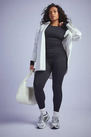 Boohoo Leggings Plus De Canalé Sin Costuras