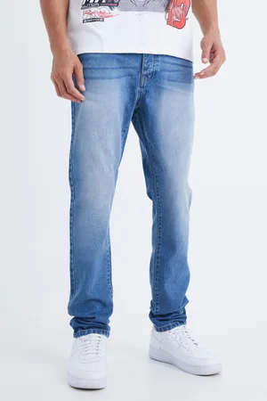 Boohoo Vaquero Tall Ajustado Sin Tratar