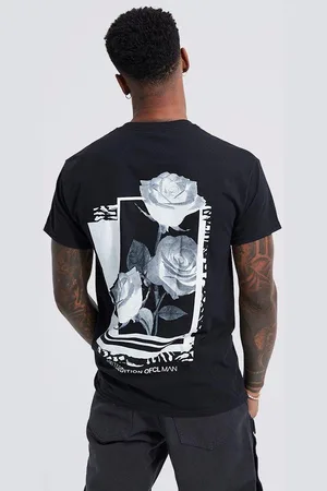 Boohoo Camiseta Con Estampado Gráfico De Rosa