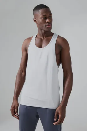 Boohoo Top Sin Mangas Man Active Deportivo De Poliéster Estilo Nadador