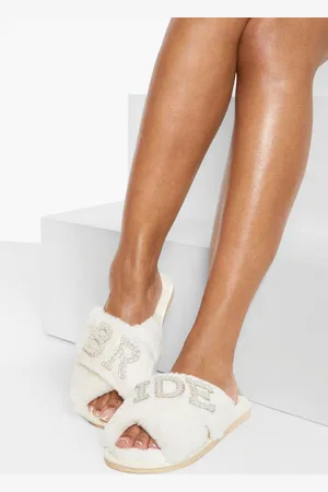 Boohoo Zapatillas Con Adornos Bride