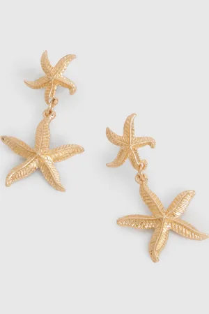 Boohoo Pendientes Con Estrella De Mar