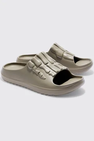 Boohoo Sandalias Moldeadas Con Perforaciones De Esqueleto