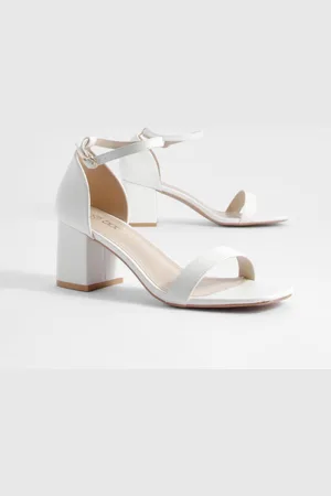 Boohoo Tacones Gruesos Bajos Minimalistas