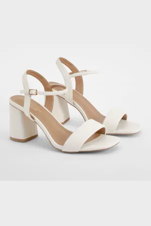 Boohoo Tacones Gruesos De 2 Partes Con Holgura Ancha