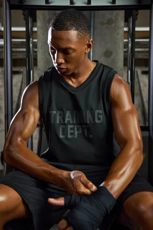 Boohoo Camiseta Sin Mangas De Baloncesto Active Training Dept