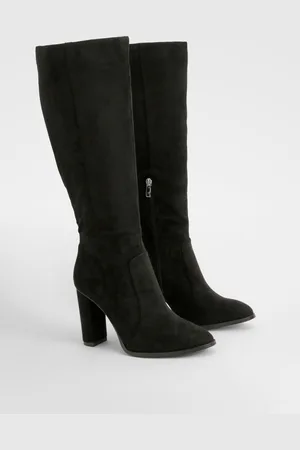 Boohoo Botas De Caña Alta Con Puntera Redonda