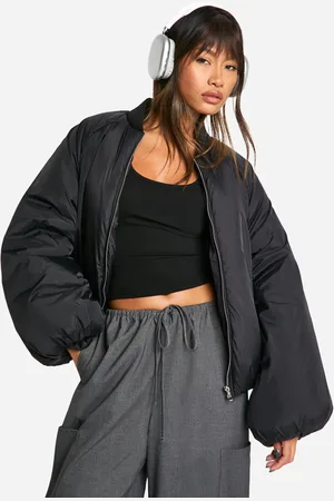 Boohoo Chaqueta Acolchada Con Mangas De Ranglán