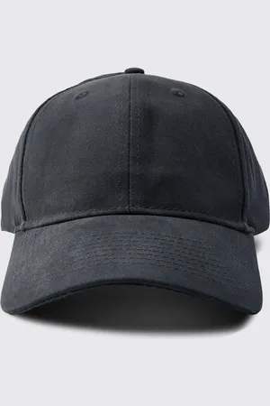 Boohoo Gorra Lisa Negra