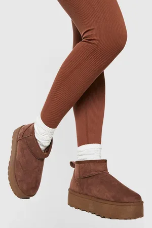 Boohoo Botas Cómodas Con Plataforma