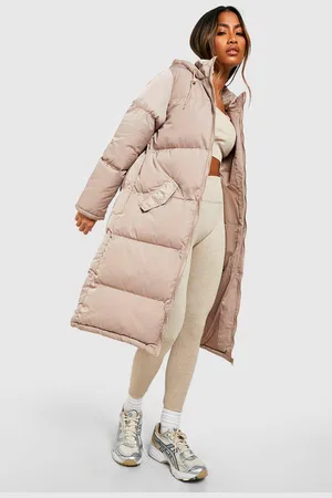 Boohoo Chaqueta De Corte Largo Acolchada