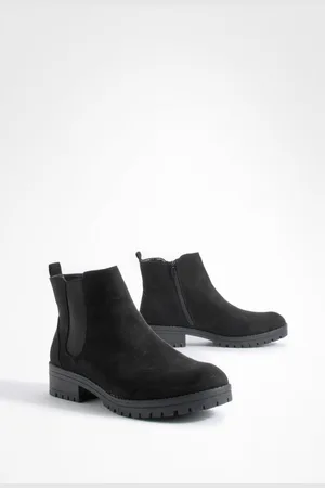 Boohoo Botas Chelsea De Holgura Ancha Sin Cierre
