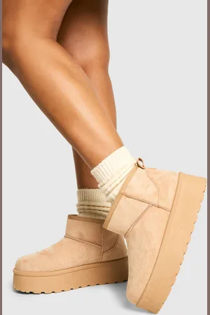 Boohoo Botas Cómodas Con Plataforma