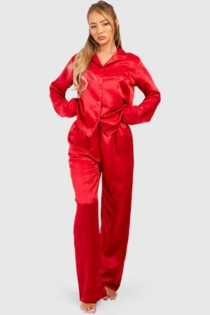 Boohoo Pijama Con Botones En El Bolsillo Y Detalle De Corazón