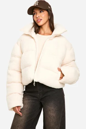 Boohoo Chaqueta Acolchada De Pelo Sintético