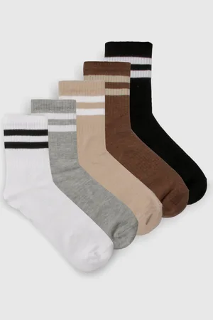 Boohoo Pack De 5 Pares De Calcetines Deportivos Con Rayas