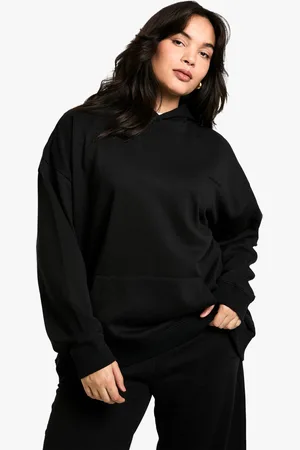 Boohoo Sudadera Plus Oversize Con Capucha Y Bordado Dsgn Studio