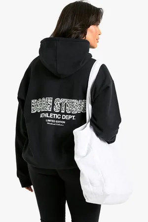 Boohoo Sudadera Plus Oversize Con Capucha Y Estampado Dsgn Studio De Leopardo