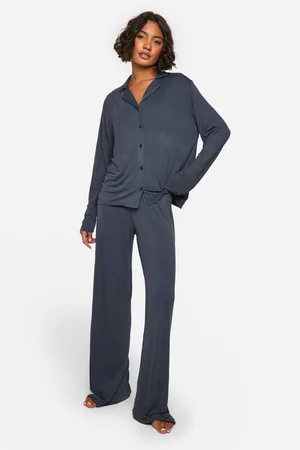 Boohoo Pijama Tall De Manga Larga
