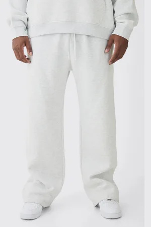 Boohoo Pantalón Deportivo Plus Holgado Jaspeado