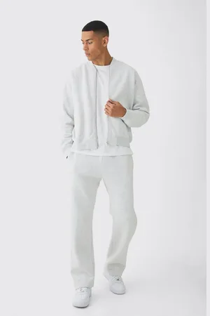 Boohoo Chándal Oversize De Chaqueta Bomber De Tela Jersey Con Bordado Cachemira