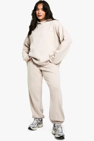 Boohoo Pantalón Deportivo Plus Oversize Con Bordado Dsgn Studio Y Botamanga