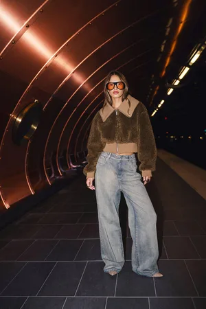 Boohoo Chaqueta Bomber De Pelo Sintético