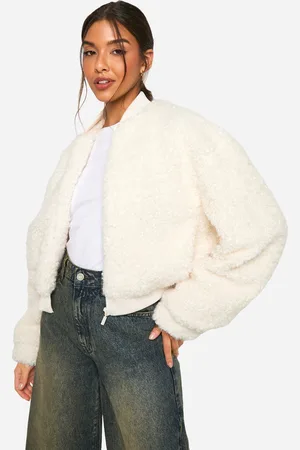 Boohoo Chaqueta Bomber De Pelo Sintético