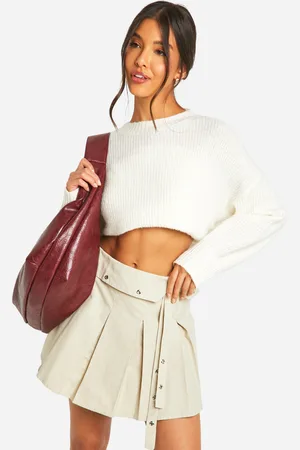 Boohoo Minifalda De Tela Estilo Tenis