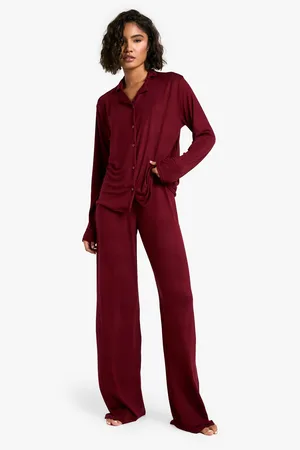 Boohoo Pijama Tall De Manga Larga