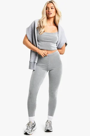Boohoo Conjunto De Camisola Y Leggings A Dos Tonos
