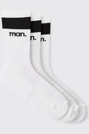 Boohoo Pack De 3 Pares De Calcetines Man Deportivos Acolchados
