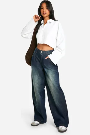 Boohoo Vaqueros Petite Boyfriend