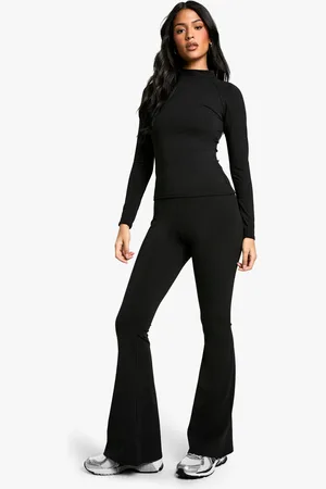 Boohoo Pantalón De Campana Tall Premium Sculpt