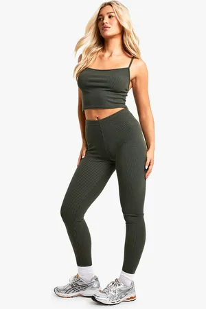 Boohoo Conjunto De Camisola Y Leggings A Dos Tonos