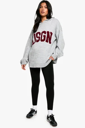 Boohoo Leggings Premamá Térmicos Con Forro Polar Y Soporte Para La Barriga