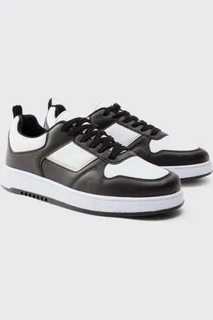 Boohoo Zapatillas Deportivas Gruesas Negras En Contraste